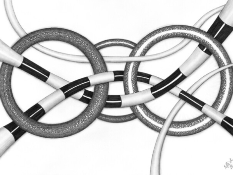 Interconnected Circles – Draw with Me 11