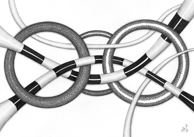 Interconnected Circles – Draw with Me 11