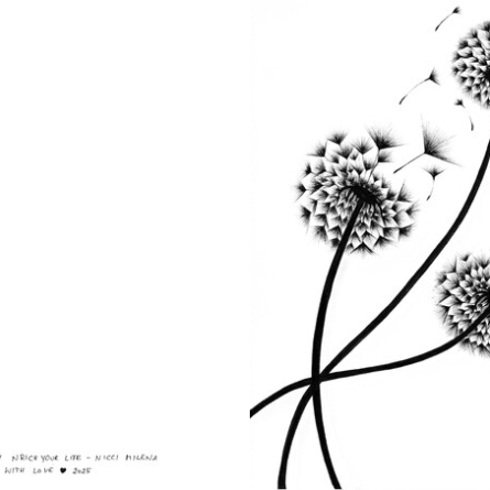 Card – 3 Dandelions