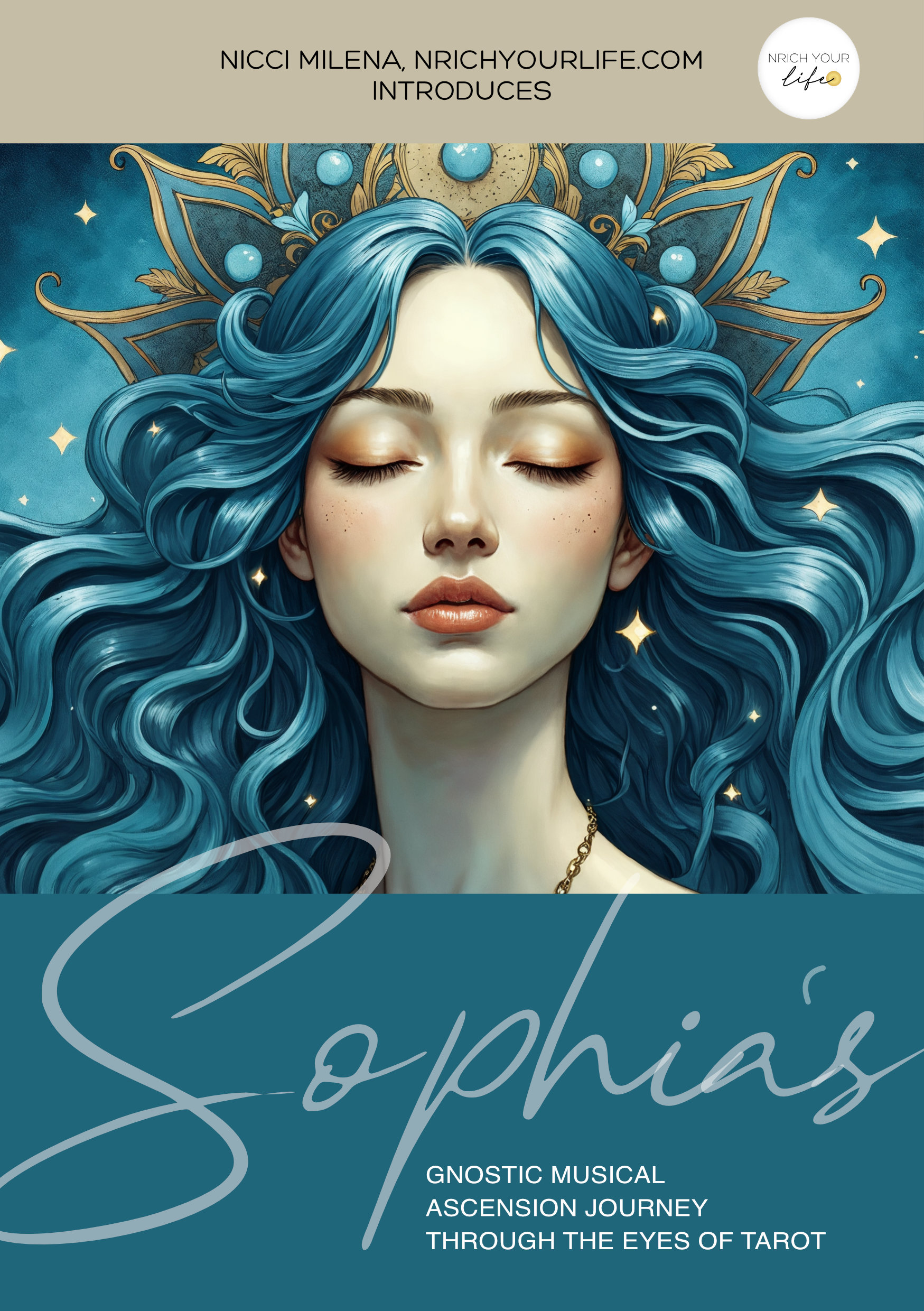 Sophia's Gnostic Musical Ascenscion Journey through the Eyes of Tarot cover_1
